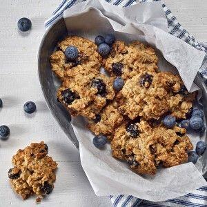 Banana Blueberry Breakfast Biscuits